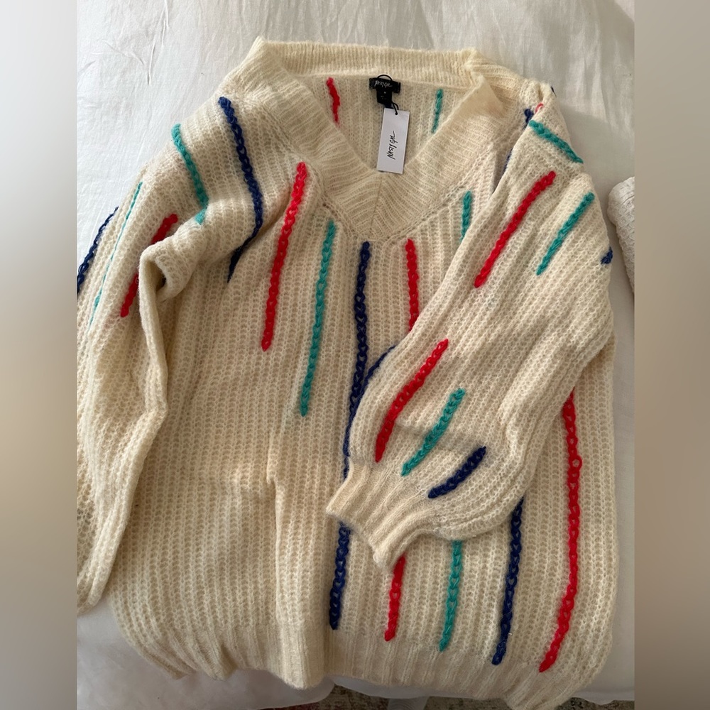 NWT Nasty Gal oversized knit sweater